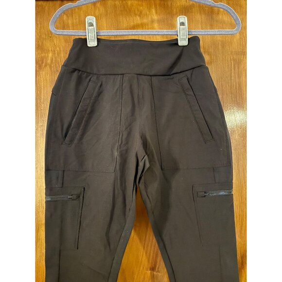Athleta Headlands Hybrid Cargo Pant Skinny Black Womens Size 4 - Picture 5 of 6